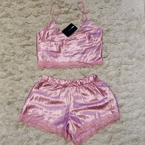 Satin Sleep Set - Mauve NEVER WORN